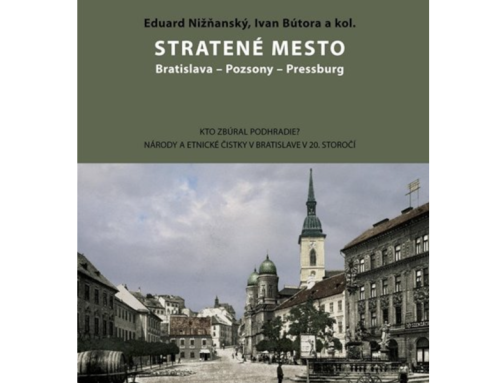 Nations and Ethnic Cleansing in the 20th Century Bratislava